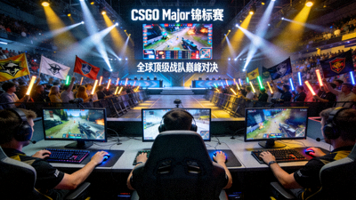 CSGO Major赛事资讯配图，展示Major锦标赛比赛现场