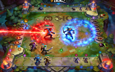 DOTA2游戏竞技画面，展示深度策略MOBA对战场景
